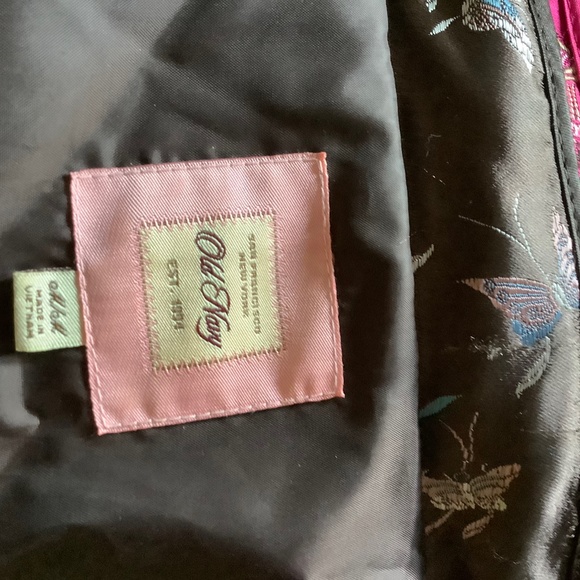 Brown mandarin style jacket - Picture 3 of 3